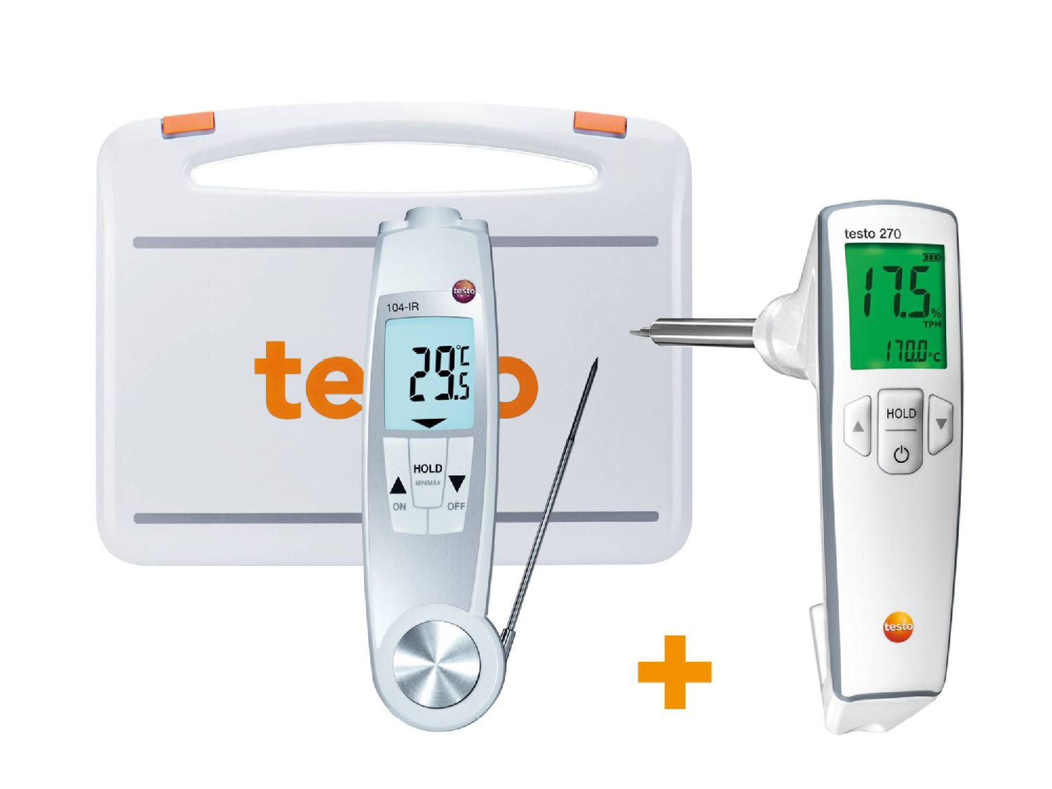 食用油品质检测套装(testo 270,testo 104-IR)